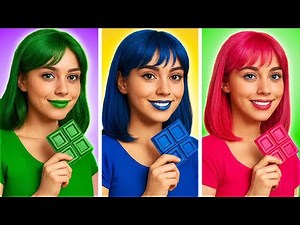 4K TV Rainbow Chocolate Hacks 🌈🍫 Crazy DIY Candy Tricks by 123 GO!