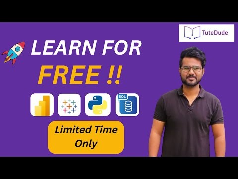 Learn Data Analytics for Free | Guaranteed Internship | Tutedude