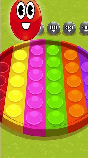POP It Dancing Balls #shorts #educationalvideo