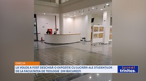 La Volos a fost deschisă o expoziție cu lucrări ale studenților de la Facultatea de Teologie din București - TRINITAS TV