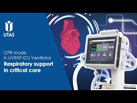 CPR mode in UVENT ICU Ventilator: Respiratory support in critical care