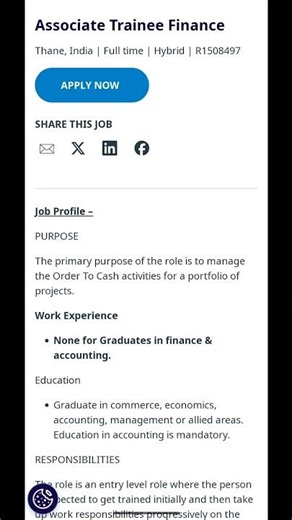 IQVIA is hiring Freshers 🔥🚨 Accounts Finance Background 🚨🔥 #jobs #jobopening #account #finance