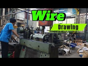 Wire drawing process