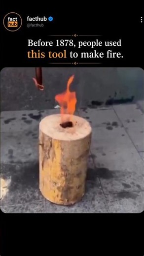 How People Made Fire Before Matches Existed🔥🔥