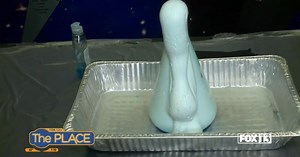 Do you know how to make elephant toothpaste?  We learned how at Clark Planetarium!
