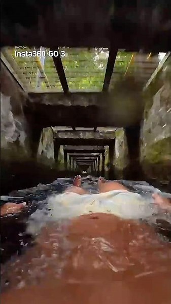 Nature's own Slip 'n Slide 🙌 | Insta360 GO 3