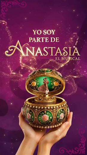 Bmz Comunicaciones on Instagram: "✨ Una vez en diciembre puedo anunciar esta noticia… ✨ soy parte de la magia de Anastasia, el musical. 💜 El viaje tiempo atrás está por comenzar y es el mejor regalo de Navidad. Nos vemos muy pronto en el Teatro Astral✨❄️ Entradas por @plateanet @anastasiaelmusical en el @teatroastralok Libro: Terrence McNally Música: Stephen Flaherty Letras: Lynn Ahrens Inspirado en la película de Twentieth Century Fox bajo un arreglo especial con Buena Vista Theatrical ANA