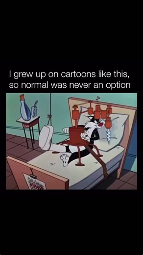 Explaining Cartoons on Instagram: "Tweetie Pie is the cartoon that officially paired Tweety and Sylvester, forever shaping both characters. Released in 1947, it introduced the simple but timeless formula: a sweet-looking little bird and a determined cat convinced this time will be different. Sharp timing, slapstick gags, and sudden reversals ensure the smaller character always comes out on top. Set almost entirely inside a house, the short follows Sylvester as he tries one scheme after another t