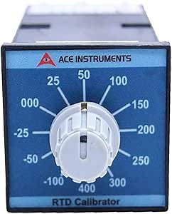 RTD Temperature Calibrator for Field Temperature Indicators, Temperature Controllers, PID Controllers, Flameproof Temperature Indicators Model: AI-CAL-404