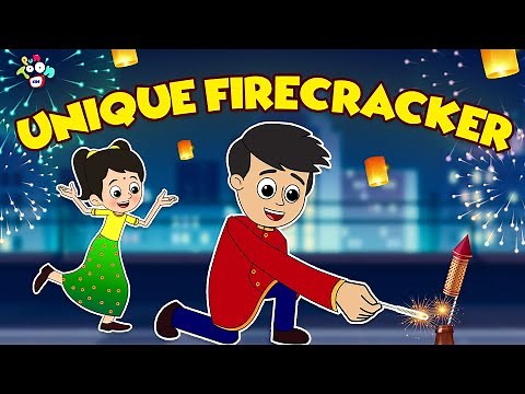 Diwali's Unique Firecracker | Animated Stories | English Cartoon | Moral Stories | PunToon Kids