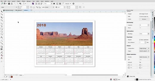 Creating a calendar with the Calendar Wizard - Corel Discovery Center