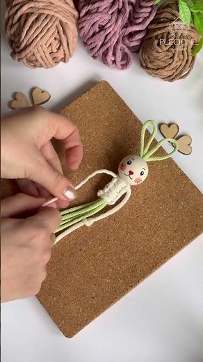 Mini Bunny Macrame – Beginner Friendly DIY