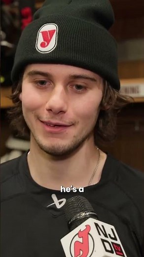 Jack Hughes speaks! New Jersey Devils Pre-Game part 4 #JackHughes #NJDevils #NHL #Hockey #TeamUSA