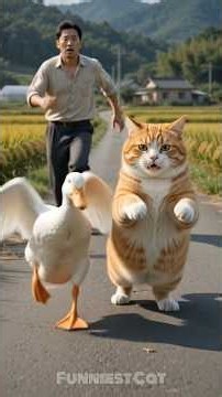 Funny Cat Moments Will Laugh you #catshorts #cat #cats