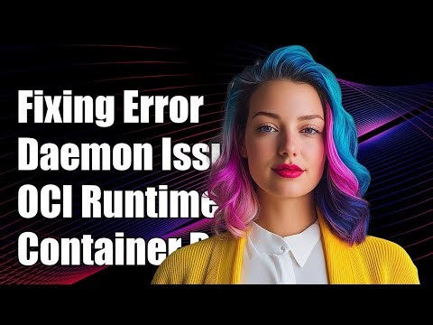 Fixing 'Error response from daemon: oci runtime error: container_linux.go:262'