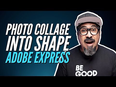 Create MAGICAL Photo Collages in Shape with Adobe Express - Secret Revealed!
