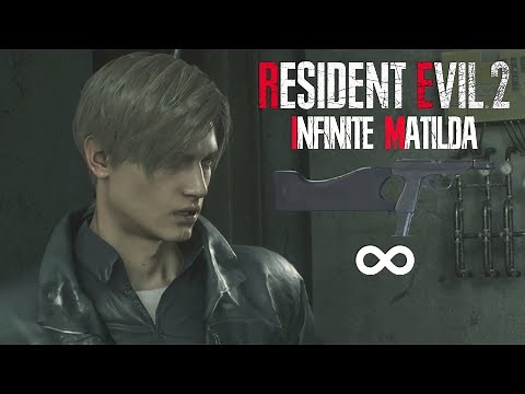 Resident Evil 2 Remake - Infinite Matilda with Leon in Hardcore Full Gameplay