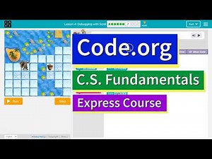 Code.org Express Lesson 2.7 Debugging in Maze | Tutorial with Answers | Course C Lesson 4.7