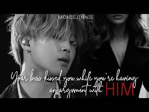 JIMIN FF Oneshot | Your boss kissed you while having an argument with him. 🌹