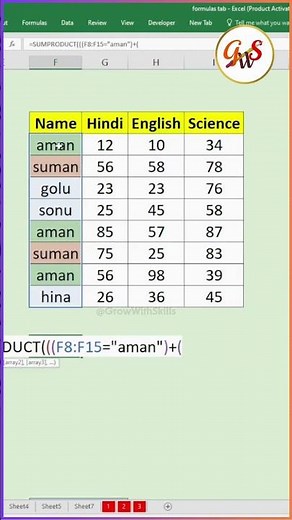 Excel Tips and Tricks 😎🔥 | Microsoft Excel Tips #excel
