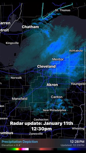 Currently, lake enhanced snowfall continues across the primary snow belt where some areas have picked up as much as 3” of snow already. An additional 1-2” (locally higher) is expected through early evening before diminishing | Northern Ohio Weather Experts