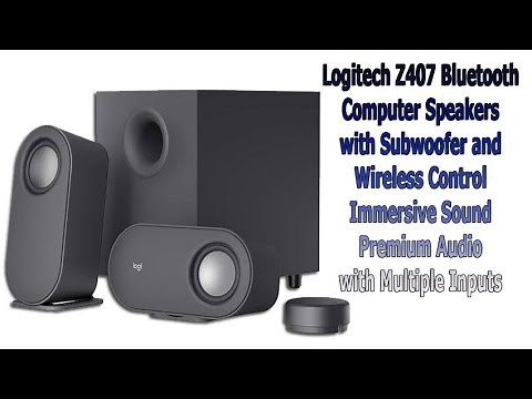 Logitech Z407 Bluetooth Computer Speakers Review