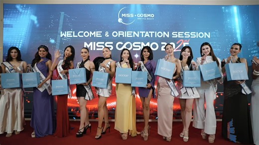 From glam shots to the Welcome & Orientation Session, the first three days in Vietnam were packed with excitement. Now, the Cosmo Queens are on the move to their next destination - don’t miss what’s coming. #MissCosmo #ImpactfulBeauty #MissCosmo2025 #RisingDragon #MissCosmo2ndEdition #CosmoXperience #CosmoBeautyMusicFest #UniMedia #CosmoOrganization | Miss Cosmo