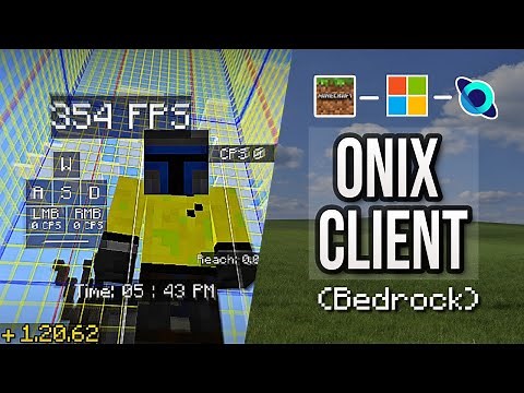 DESCARGAR ONIX CLIENT PARA MINECRAFT BEDROCK 1.20.61