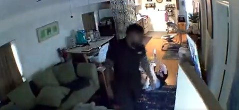 Disturbing Video Shows Former NFL Player Beating Ex-Girlfriend Brutally in Front of 5-Month-Old Son