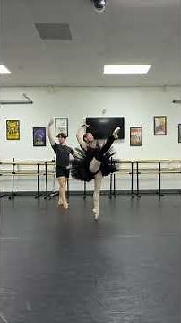 DAY 1 OF PERFECTING OUR DON Q PAS DE DEUX ❤️‍🔥 #pasdedeux #ballet #ballerina