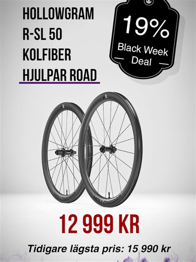🎉 19% rabatt på HollowGram R-SL 50 Kolfiberhjul Racer - Hjulpar 700c HG - 12x142mm / 12x100mm. 🟪 Just nu endast 12 999 kr. 🟪 Tidigare lägsta pris: 15 990 kr. Black Week   Flyttrea pågår till sön 30/11 kl. 23.59. Köp här: https://www.tcmcykel.se/p/cykelhjul/racer-hjul/hollowgram-r-sl-50-kolfiberhjul-racer-hjulpar-700c-hg-12x142mm-12x100mm #blackweek #blackweek2025 #blackweeksverige