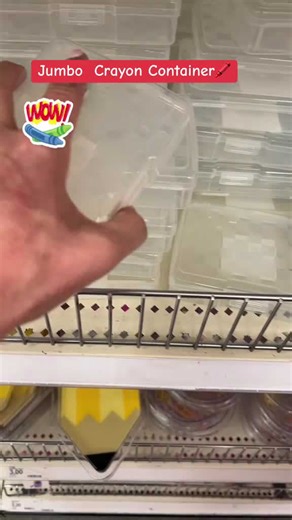 Target finds: Perfect $1 storage box for jumbo crayons!