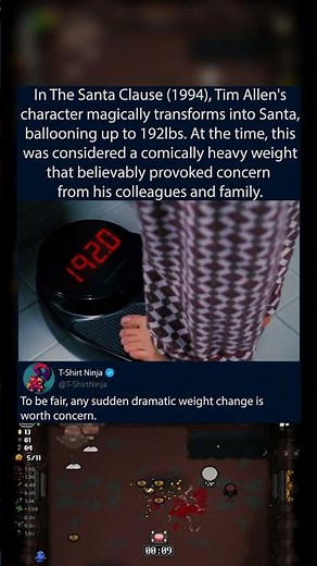 In The Santa Clause (1994), Tim Allen's character magically transforms into Santa,