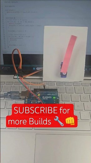 How to use a SERVO with Arduino 🔥🔌👆#arduino #basicelectronics #build #shorts