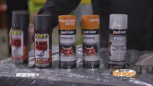 Tired of rusty manifolds or dull engine bays? Here’s how to protect and dress up your exhaust and engine with the right high-temp coatings. In this episode, we’re using VHT Flame Proof paint to coat exhaust manifolds, headers, or turbo parts—anything that sees extreme heat. We’ll also show how to prep properly, follow the curing process, and use Dupli-Color Engine Enamel for a clean, factory-fresh look under the hood. | Build for Off Road