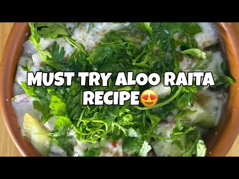 🚨 Stop making boring raita! Try this creamy aloo version