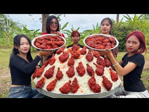 Amazing cooking crispy fried chicken recipe