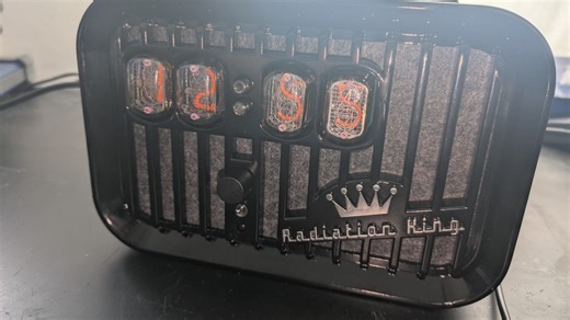 Bringing a Fallout Aesthetic to Life with a Fully Custom Nixie Tube Alarm Clock