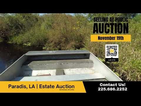 AIRBOAT! Coming up for Auction, November 19th at 11am!