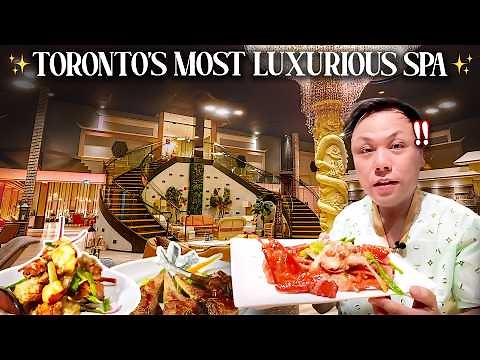 I Spent 12 Hours at TORONTO's MOST LUXURIOUS SPA for $50