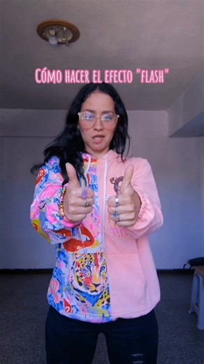 Cómo hacer el efecto flash en TikTok