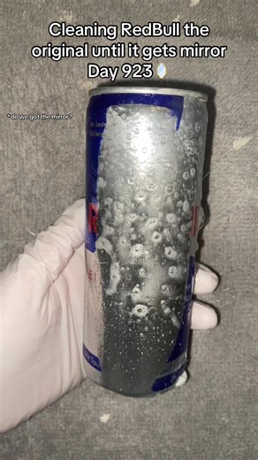 Cleaning Red Bull Original to a Mirror Finish