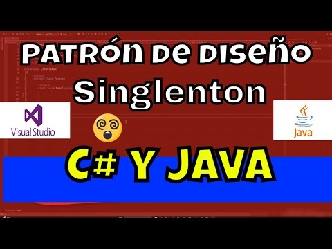 Patron de Diseño Singleton en C# y Java | Explicación Facil y Ejemplos