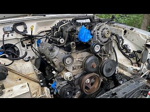 Jeep Cherokee LS swap part 2