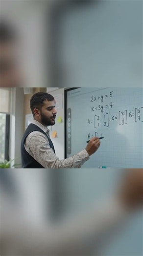 #Matrix Inversion Method | Solve Linear Equations Easily | Class 10 Mathematics