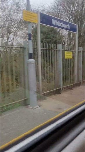 Departing WCH on SWR class 159 007