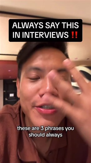 1.8K views · 40K reactions | 3 phrases to always say in interviews! And follow @workhap to learn all the tips and tricks to get hired & PAID in your career. #career #interviews #hiring | Workhap | Facebook