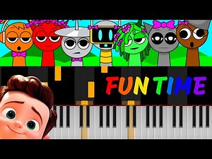 Incredibox Sprunki play FUN TIME on the piano