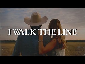 Johnny Cash - I Walk The Line (Lyrics)