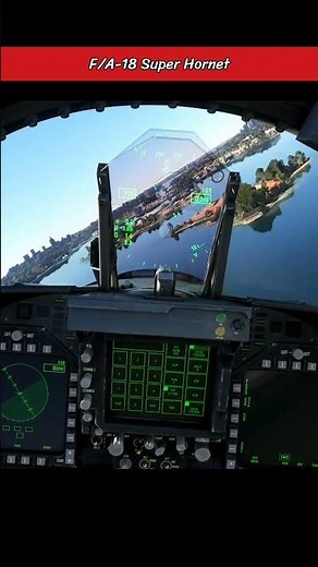 F-18 Super Hornet Cockpit POV: In-Flight View #aviation #viralvideo #shorts